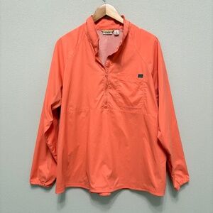 L.L. Bean Women's Orange wind breaker